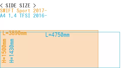 #SWIFT Sport 2017- + A4 1.4 TFSI 2016-